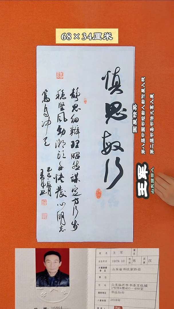 书法81R王军书法作品