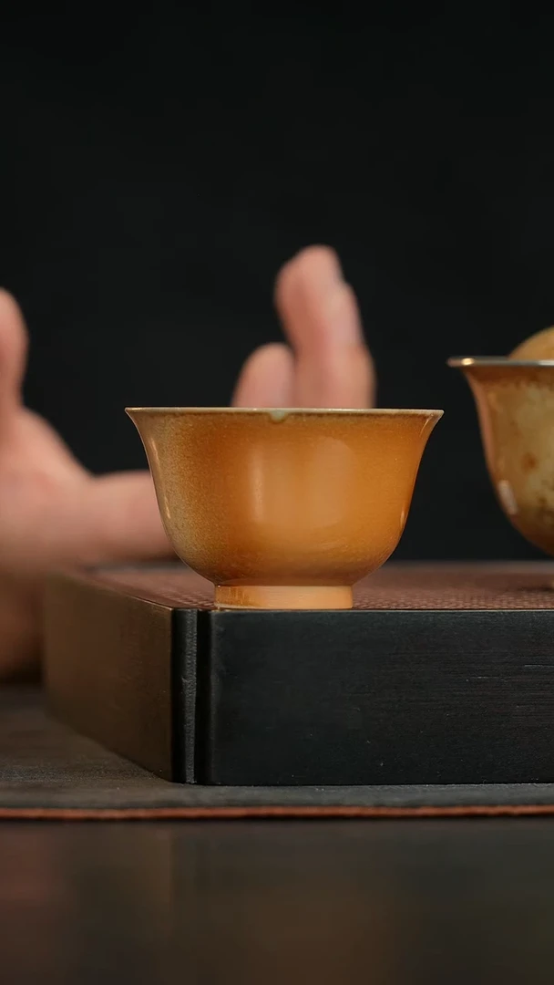 厚山柴烧撇口杯60ml