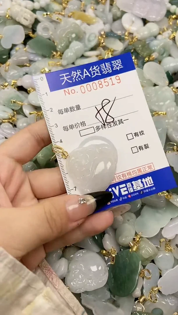 【闪购商品】翡翠颈饰未镶嵌天然A货翡翠
