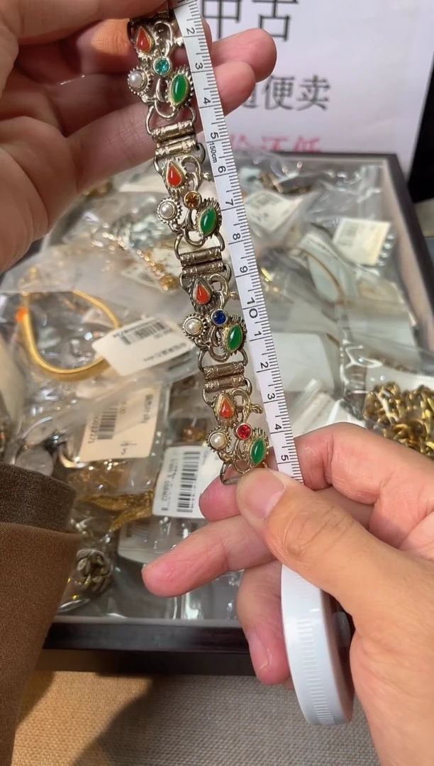 纯铜合金琉璃手链