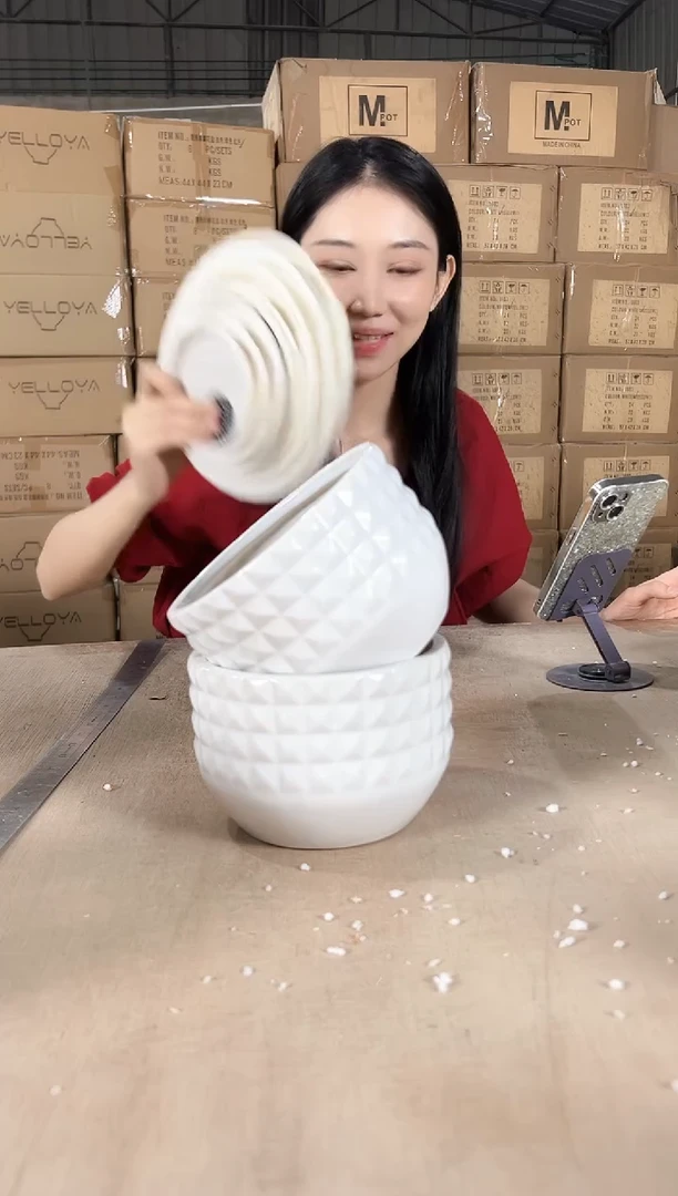 2拼盘菱形白色小号15x11