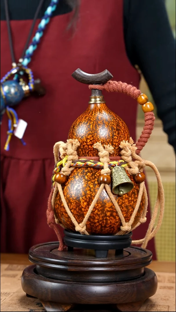 XX020网兜款大漆酒葫芦（现货现发）