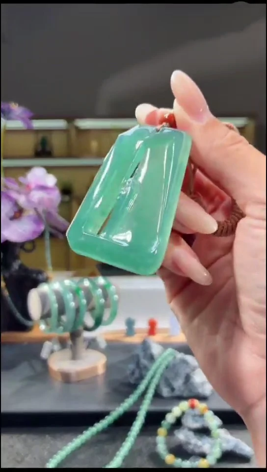 吊坠(不含链)未镶嵌翡翠悟道