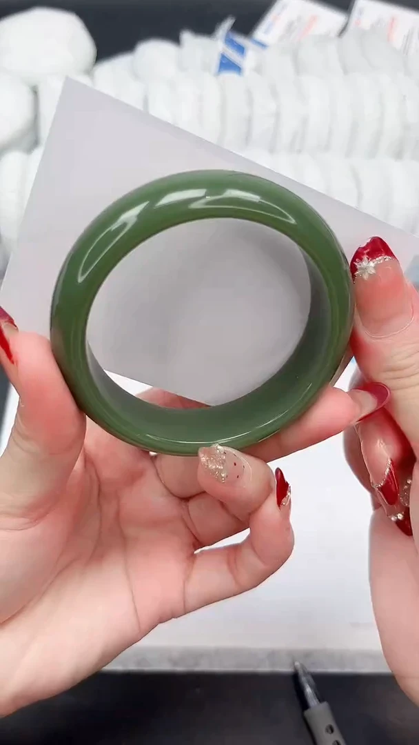 未镶嵌手镯石英质玉14-57.5DB