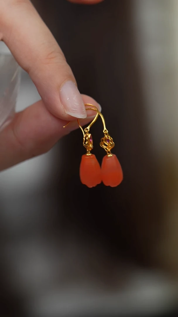 未镶嵌Y67（多样性发一件）南红玛瑙单珠