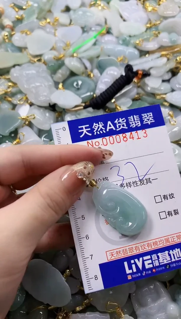 颈饰未镶嵌翡翠天然A货翡翠