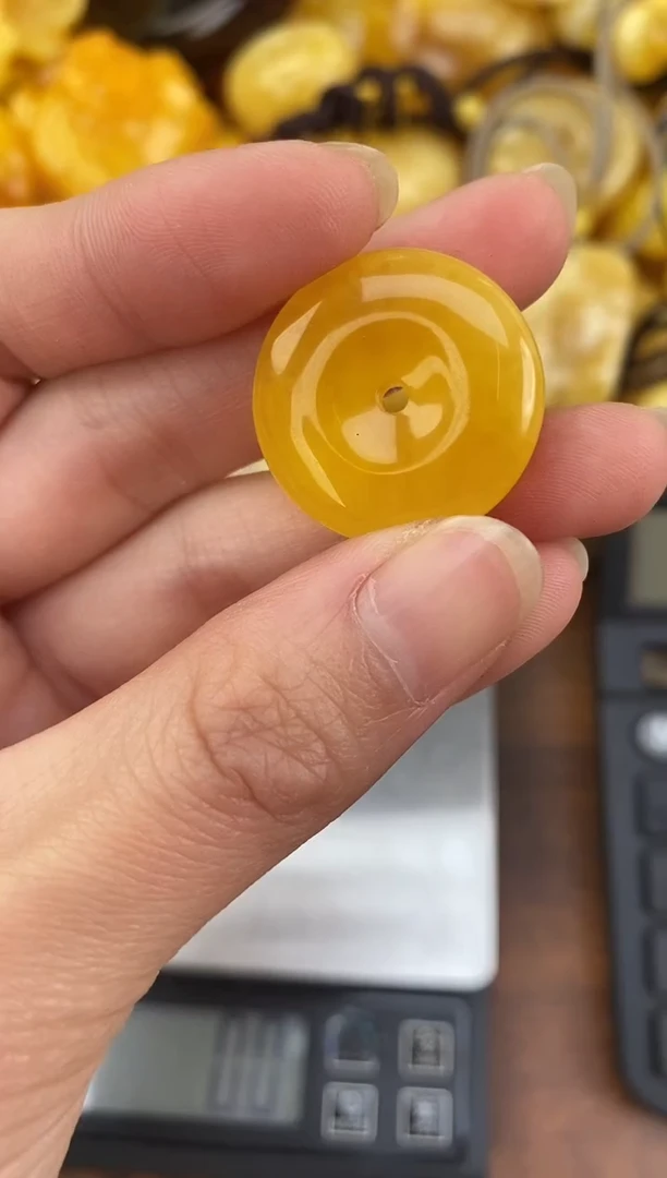 裸石琥珀未镶嵌天然琥珀蜜蜡