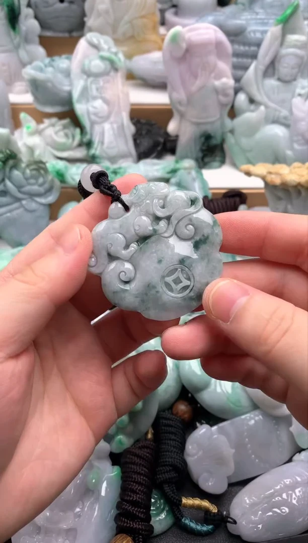 吊坠(不含链)未镶嵌翡翠1