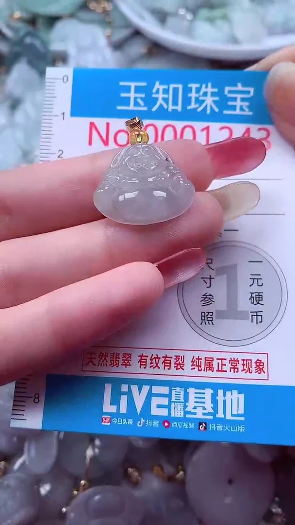 吊坠(不含链)未镶嵌翡翠1243