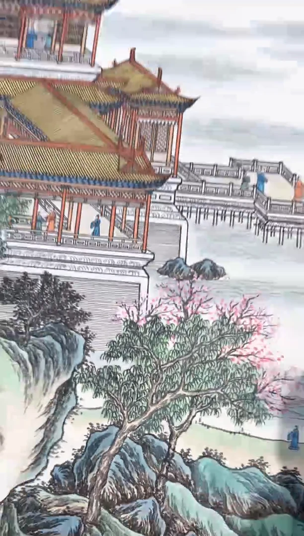 【闪购商品】国画周建真老师亲笔绘画作品27-47