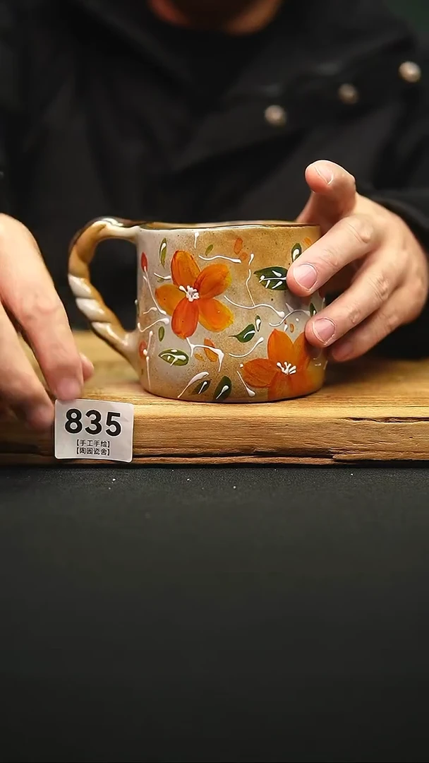 @@陶园瓷舍@@纯手工手绘@高温釉下彩