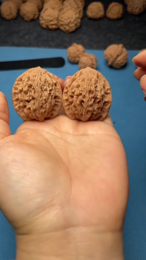 桃核把件w77  麦虎 37尺