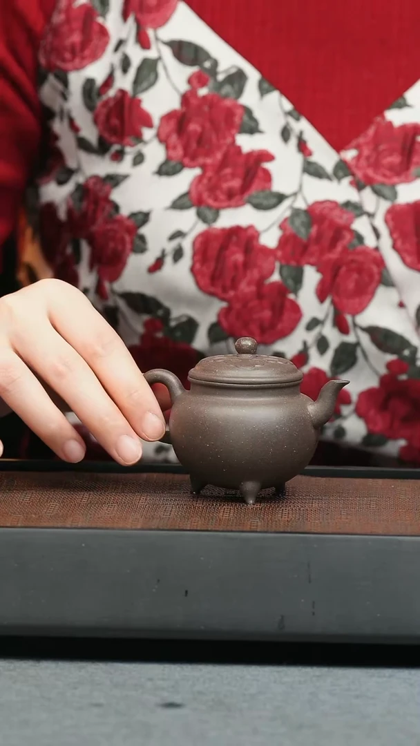 【闪购商品】紫砂茶壶五堂 大彬如意90cc