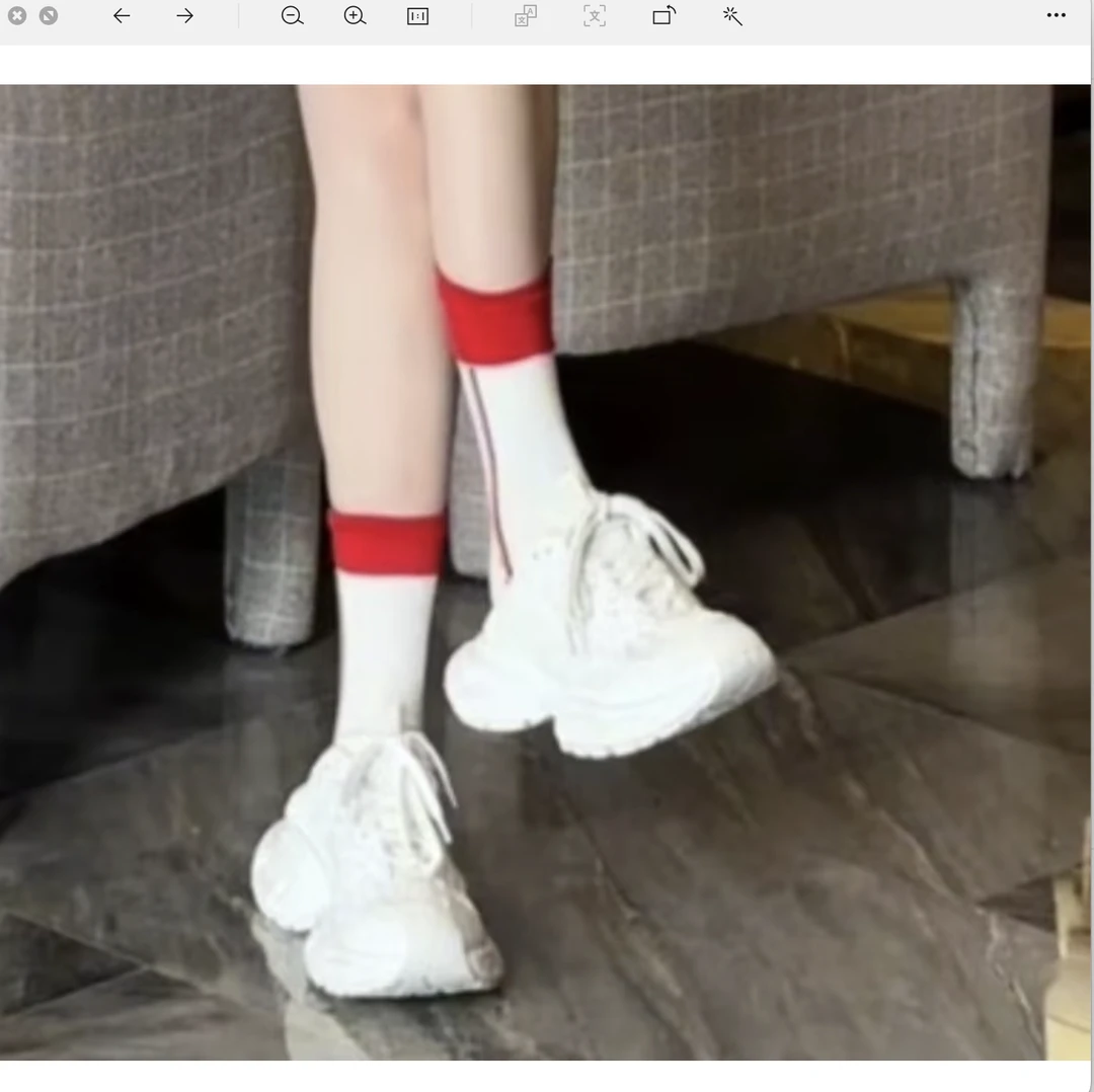 媛媛 百搭时尚袜子#FL0712