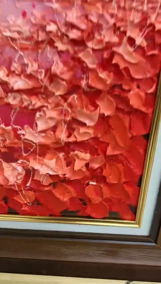油画梁静-50*50尺寸-油画作品