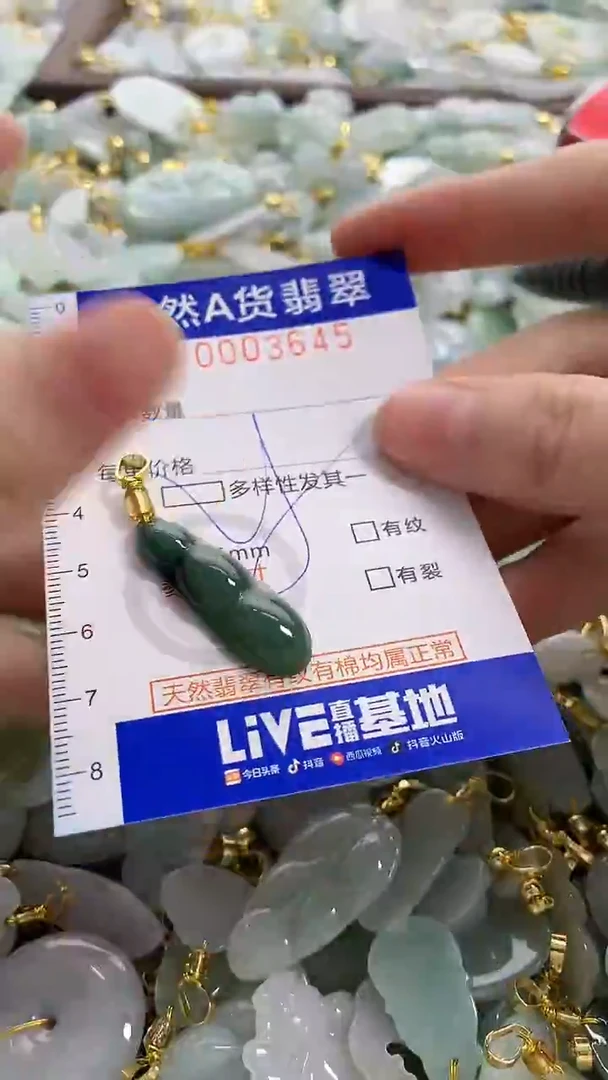 颈饰未镶嵌翡翠天然A货翡翠