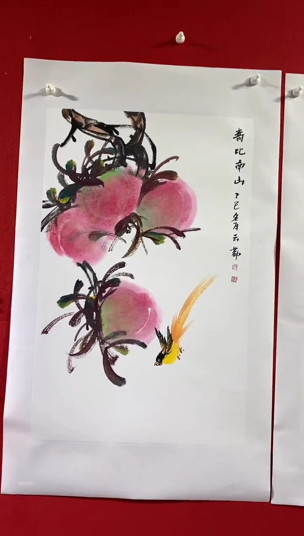 国画国画NYQ杰牛云勤老师作品