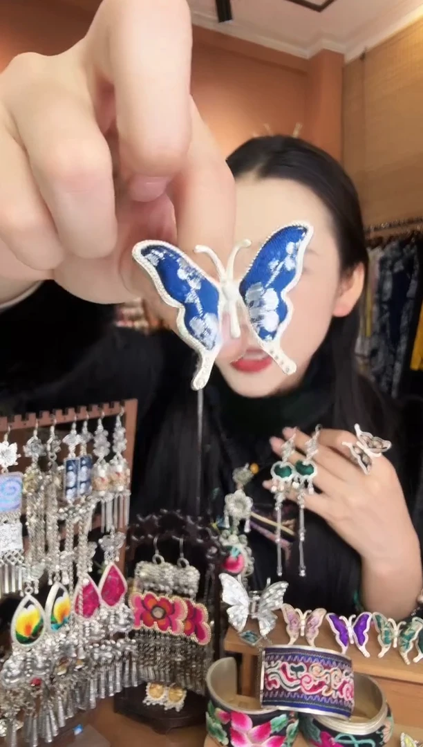 刺绣纯手工民族风戒指