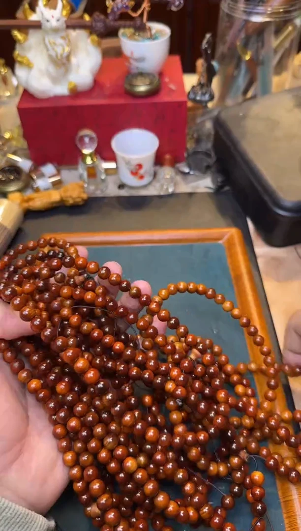 【闪购商品】柏木手串/手链崖柏全透108*8