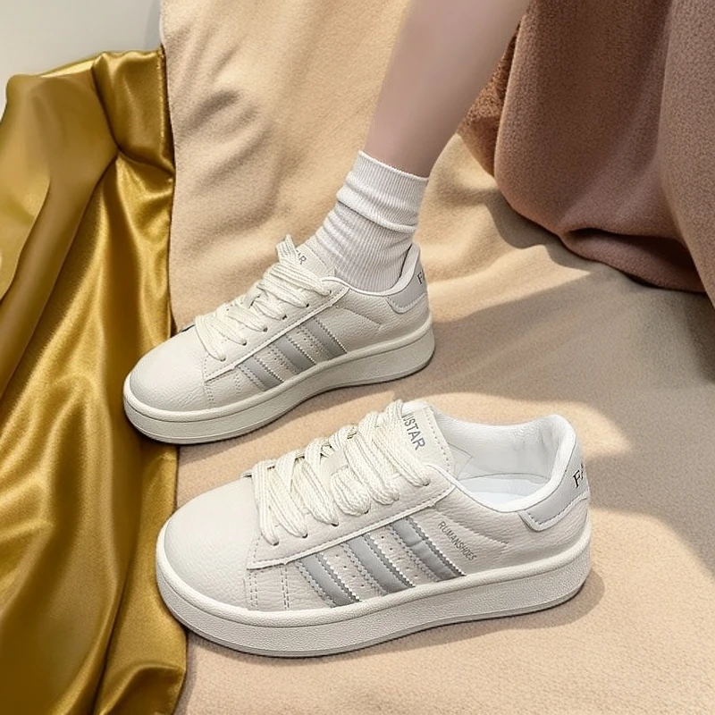 棒球队小白鞋爆款女鞋经典板鞋鞋子女款爆款鞋子女款夏季厚底