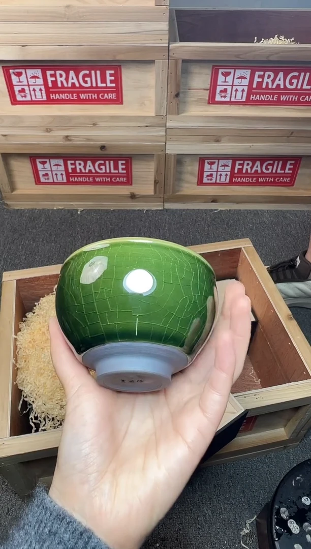 茶盏帝王绿 建窑建盏主人杯