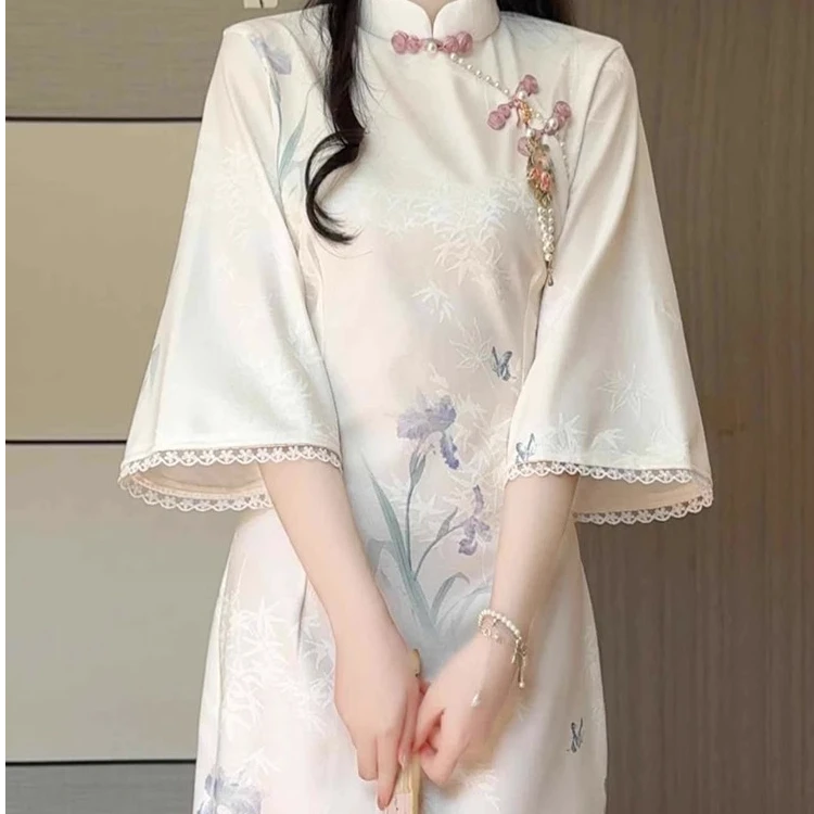 【非直播时间勿拍】修身旗袍