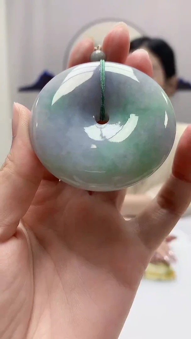 定制翡翠未镶嵌4852zm-毛货挂件33扣子