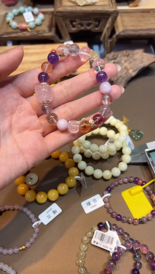 水晶手链未镶嵌手饰@@0631