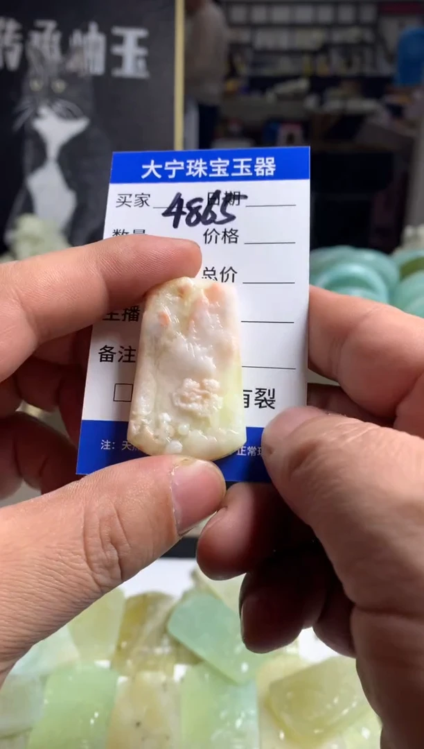 【闪购商品】蛇纹石玉颈饰未镶嵌4865