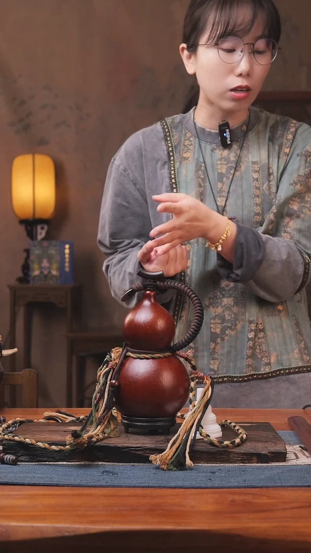 823号精品大漆葫芦防腐防渗装水茶酒