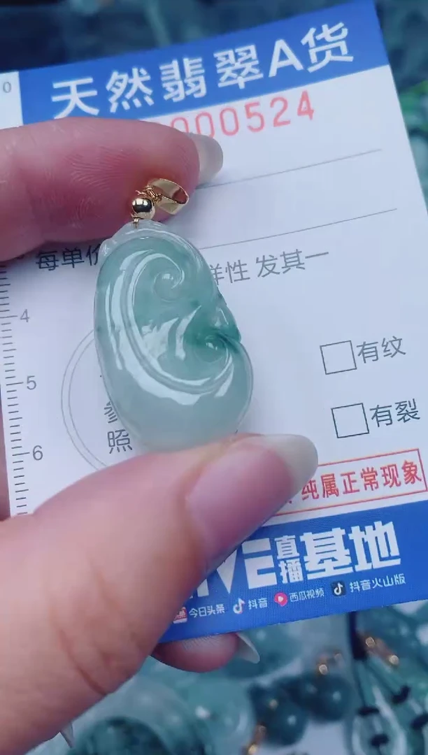 颈饰未镶嵌翡翠00000524