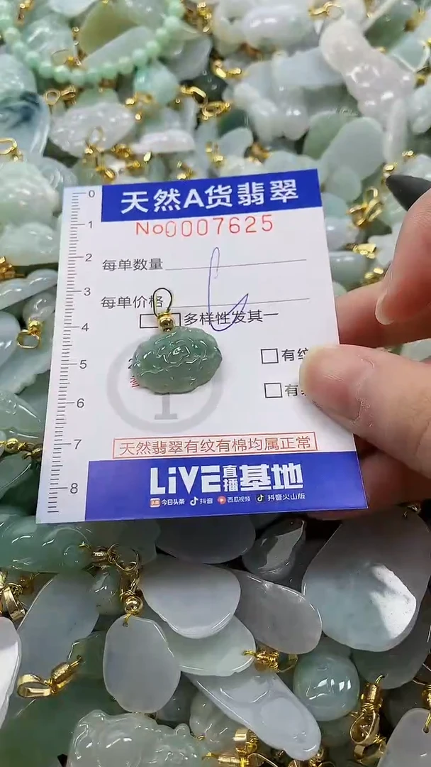 颈饰未镶嵌翡翠纯天然a货翡翠