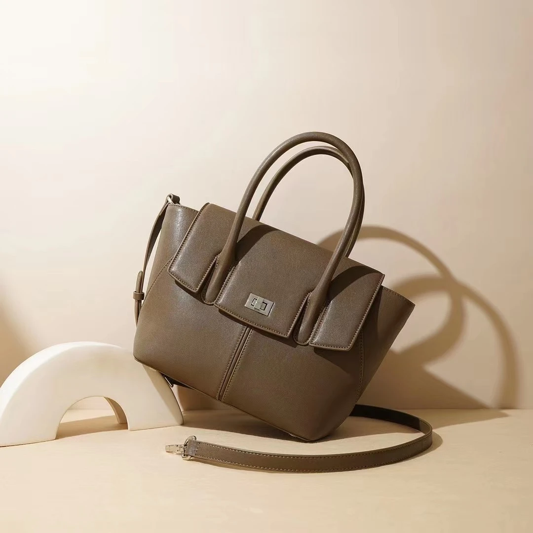 【工厂直销】ZG-M7919A-大象灰轻奢时尚百搭气质女包