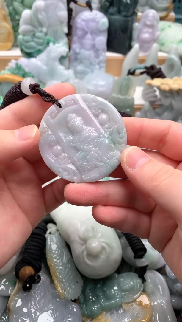 吊坠(不含链)未镶嵌翡翠1