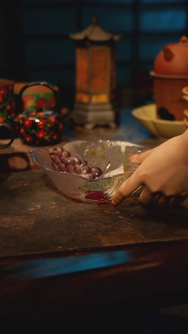 陶瓷景德镇高温釉下彩手工手绘款式