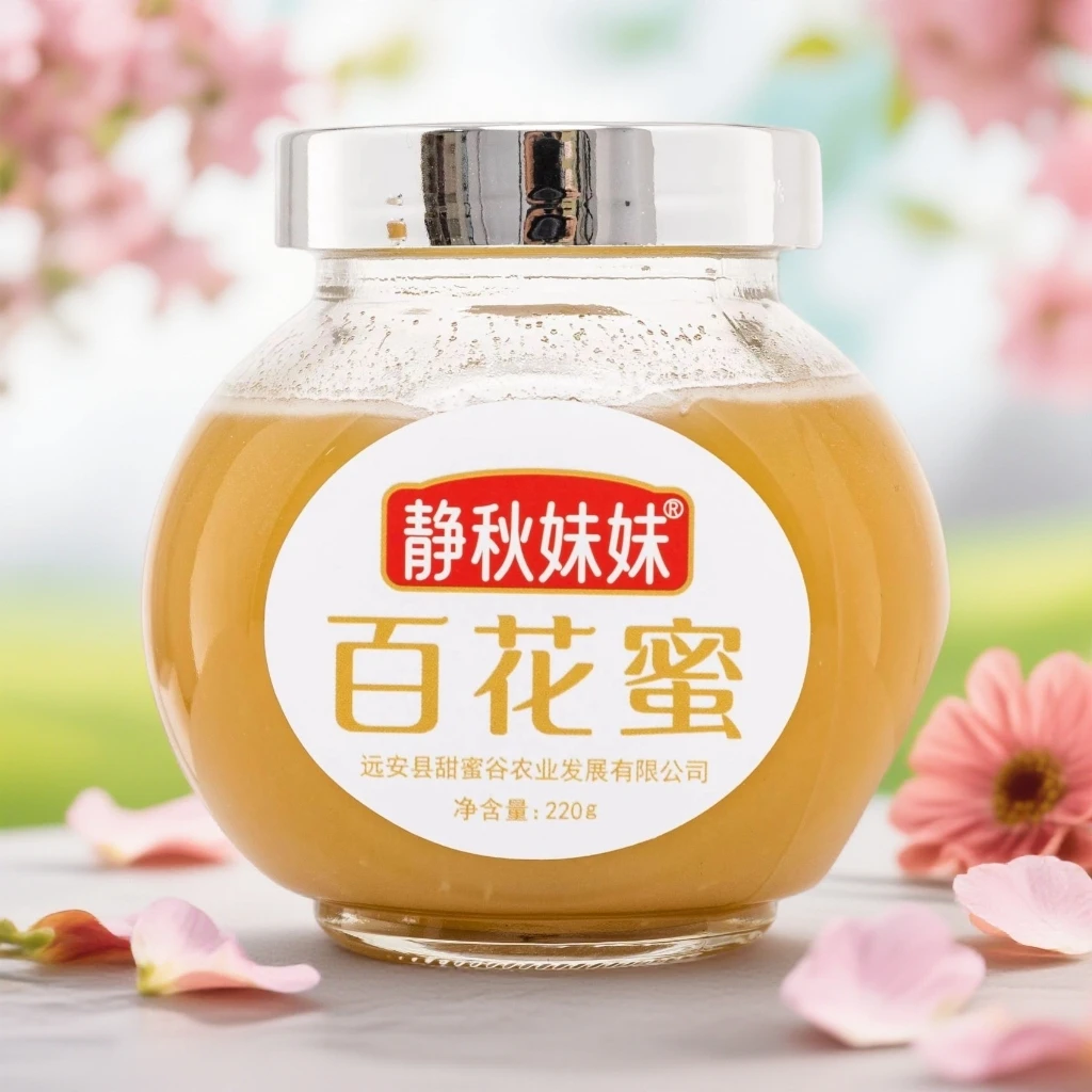 静秋妹妹中蜂百花蜜220g