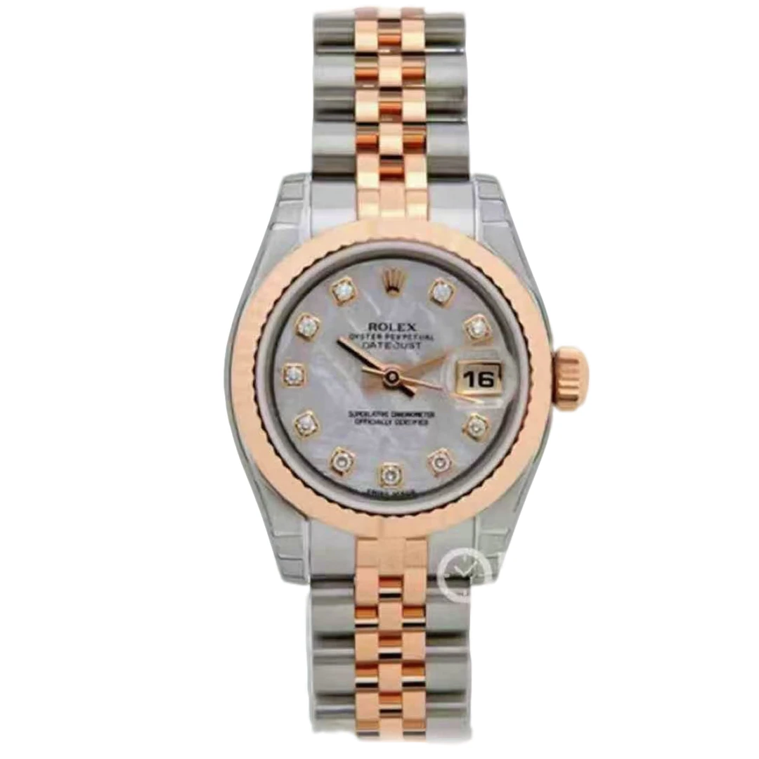 90新 Rolex/劳力士 26mm 陨石盘钻刻 女装日志