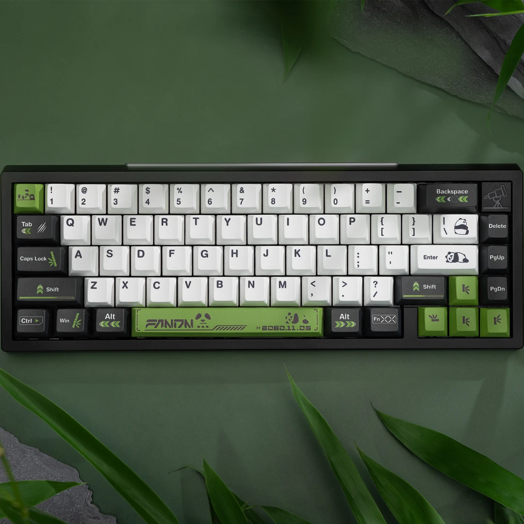 「Meletrix」ZOOM65V3三模【熊猫限定】限定上架客制fps机械键盘推荐