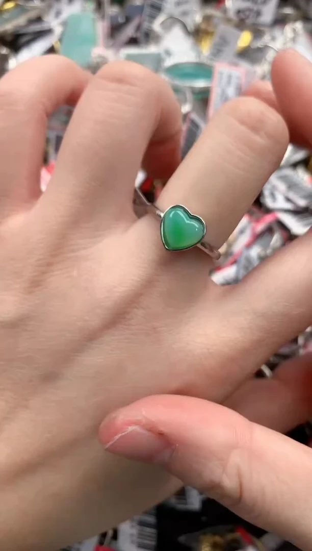 银S925镶嵌戒指翡翠5555----2