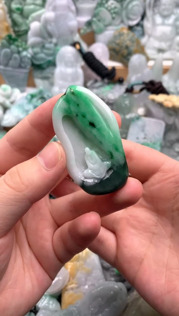 吊坠(不含链)未镶嵌翡翠1