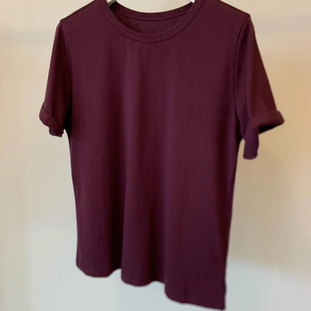 春夏高品质补款三色刺绣T恤