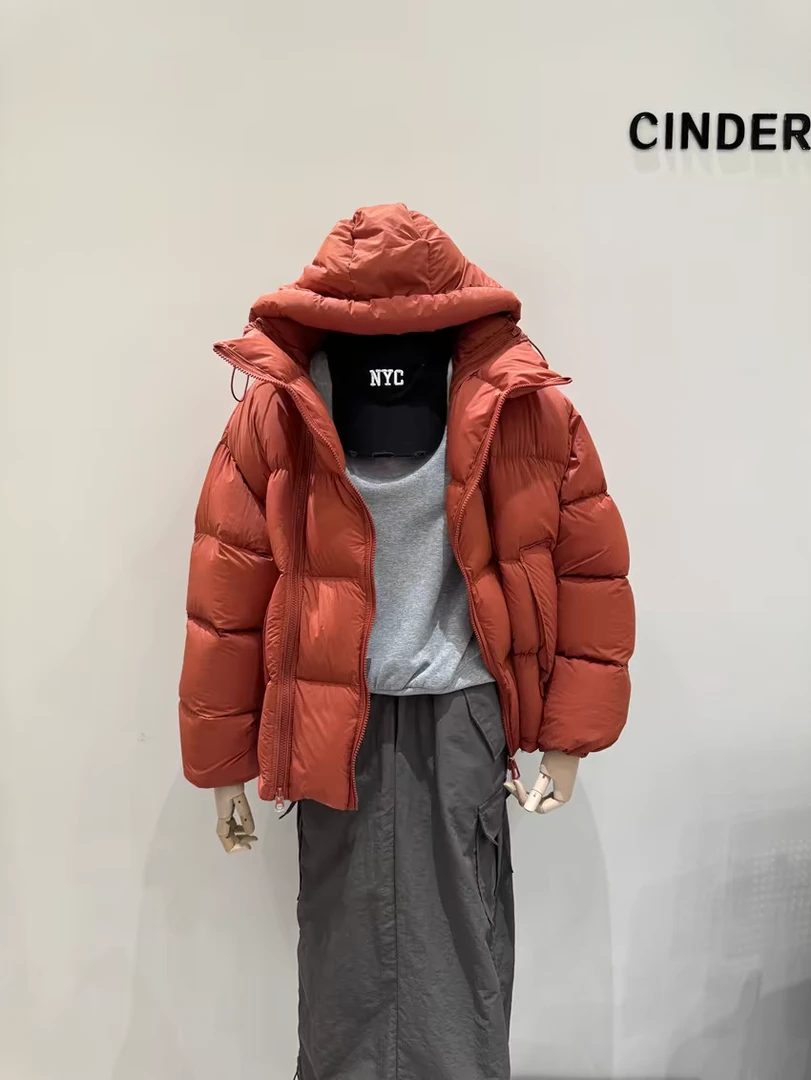 爆款三拉链休闲加厚外套