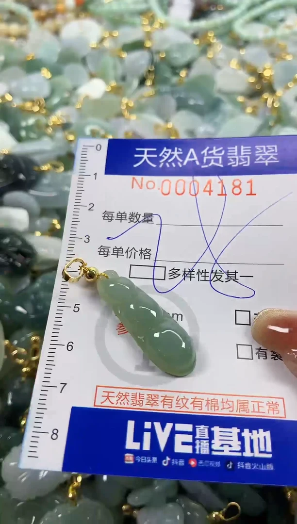 颈饰未镶嵌翡翠天然A货翡翠