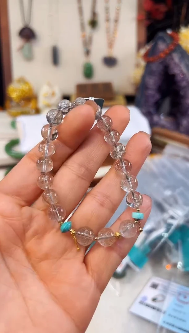 18K金镶嵌手链水晶@@A2921B017669