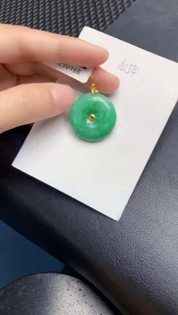 【闪购商品】翡翠颈饰18K金镶嵌000000000