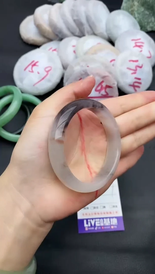 未镶嵌手镯石英质玉149+56/57