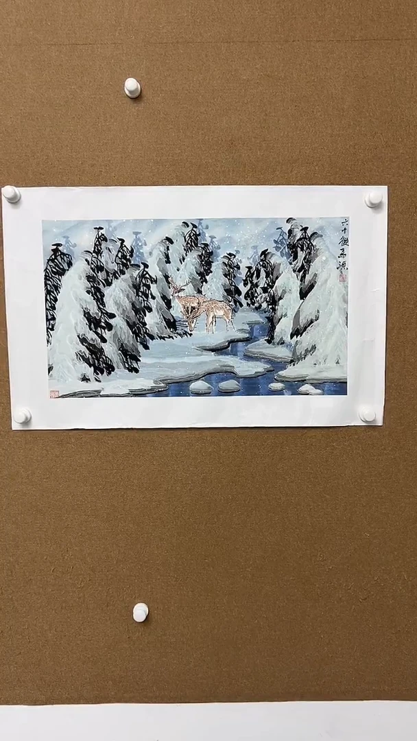 国画鹏家画局手绘精品22