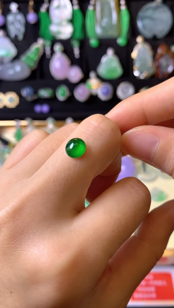 【闪购商品】定制翡翠未镶嵌1裸玉（客户意向镶嵌）