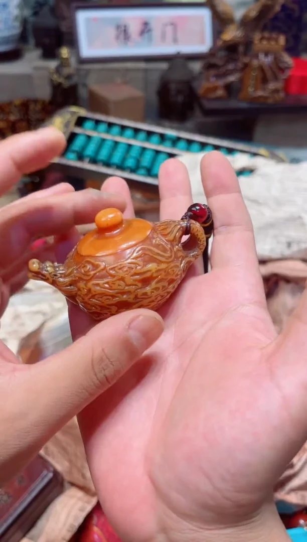 未镶嵌蜜蜡裸石A瑞哥专属高端精品27