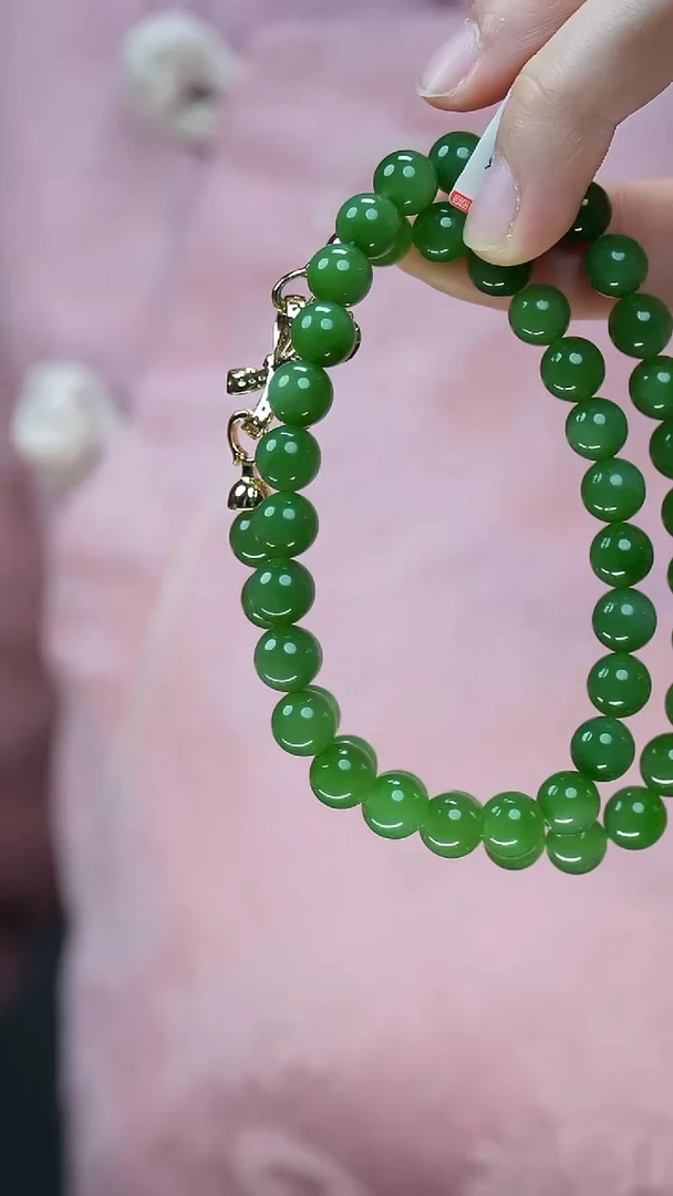 项链未镶嵌和田玉（碧玉）4